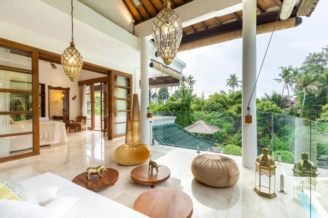Luxury Villa In City Center W/ Natural Pool La Bohemia Residence Villas Ubud